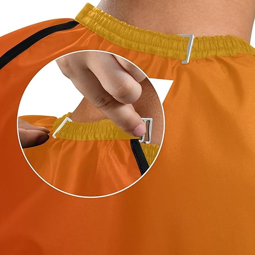 Miniatura 8 de Gradient Purple Hair Salon Gown Makeup Cape, Barbershop Cape