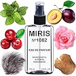 MIRIS No. 1062, Inspired by Dark Purple, Long-Lasting Eau de Parfum for Women, Spray 3.4 Fl Oz / 100 ml