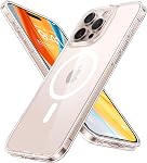 TORRAS Stronger Magnetic & Shockproof for iPhone 17 Pro Max Case, Fit for MagSafe, Military Grade Drop Protection, Camera Control, DIY Button, Slim for iPhone 17 Pro Max Case Translucent Deep Blue