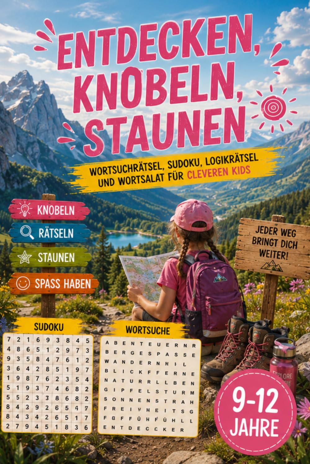 Entdecken, knobeln, staunen: Rätselbuch mit spannenden Rätseln für Kinder von 9 bis 12 Jahren – ideal für Ferien und Abenteuer (Abenteuer im Kopf)