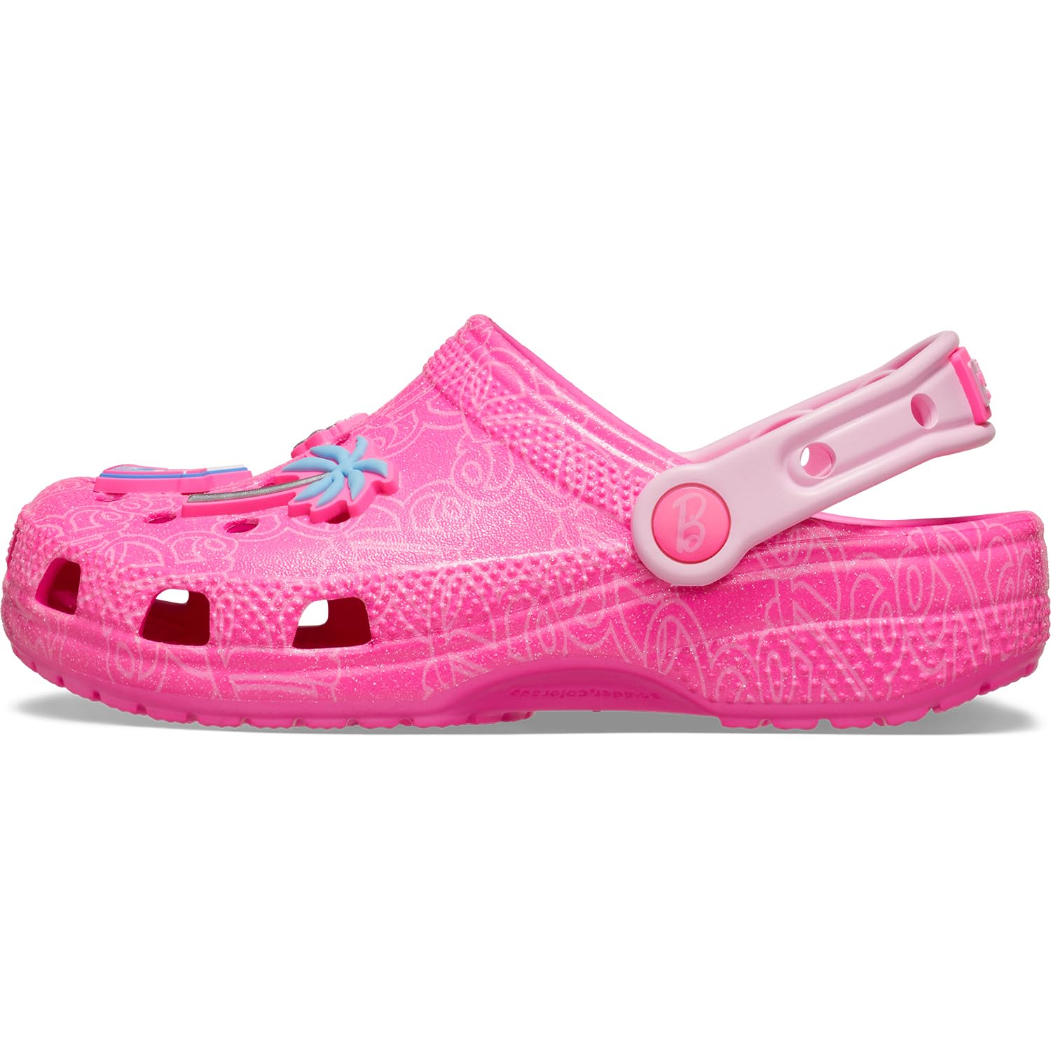 Crocs Mattel Pink Barbie Classic Clog K, Zuecos Unisex niños