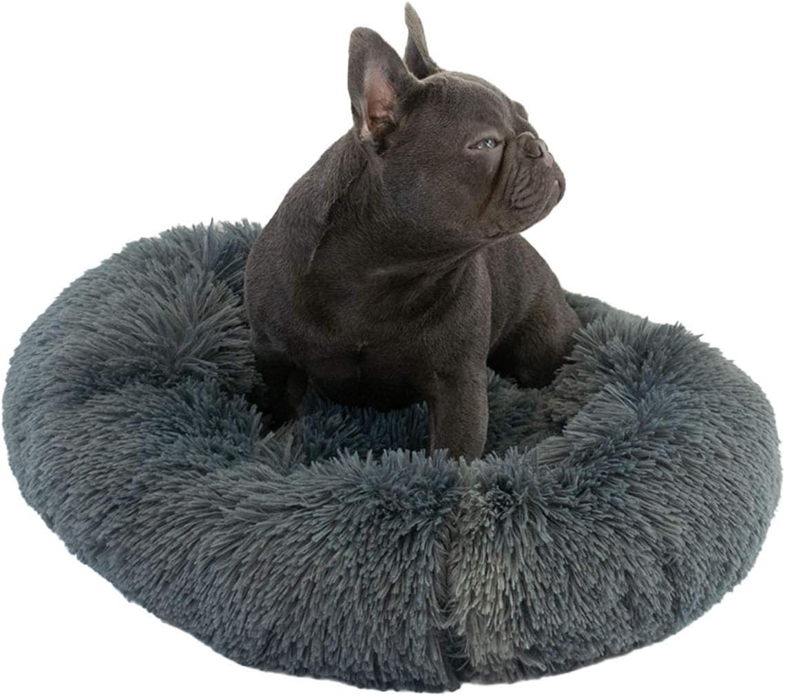 MODO Marshmallow Fluffy Round Warm Pet Bed for Cats, Dogs and other