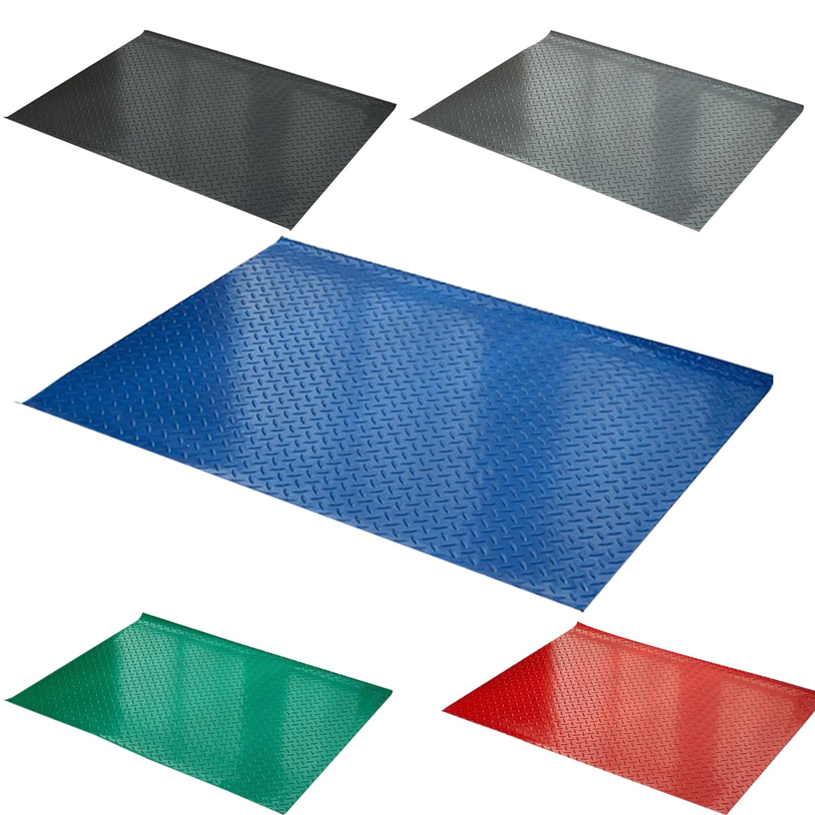 Tapis de sol en PVC pour camping-car et atelier rouleau étanche 1x6m
