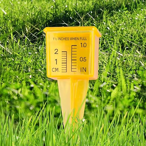 Miniatura 5 de ZORZA Medidor de lluvia para exteriores, medidor de lluvia de plástico transparente, herramienta de medición de lluvia de 1.5 pulgadas de ancho,
