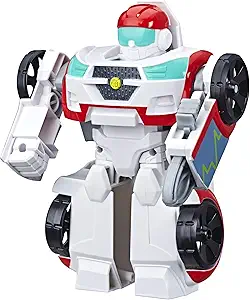Transformers Playskool Heroes Rescue Bots Academy Medix The Doc-Bot Converting Toy Robot, 6-Inch Collectible Action Figure Toy for Kids Ages 3 and Up (Amazon Exclusive)
