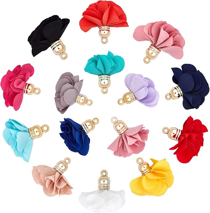 下向きタッセル フラワー イヤリング 花びら バーゲンで 花びら 下向きタッセル フラワー イヤリング 花びら バーゲンで 花びら