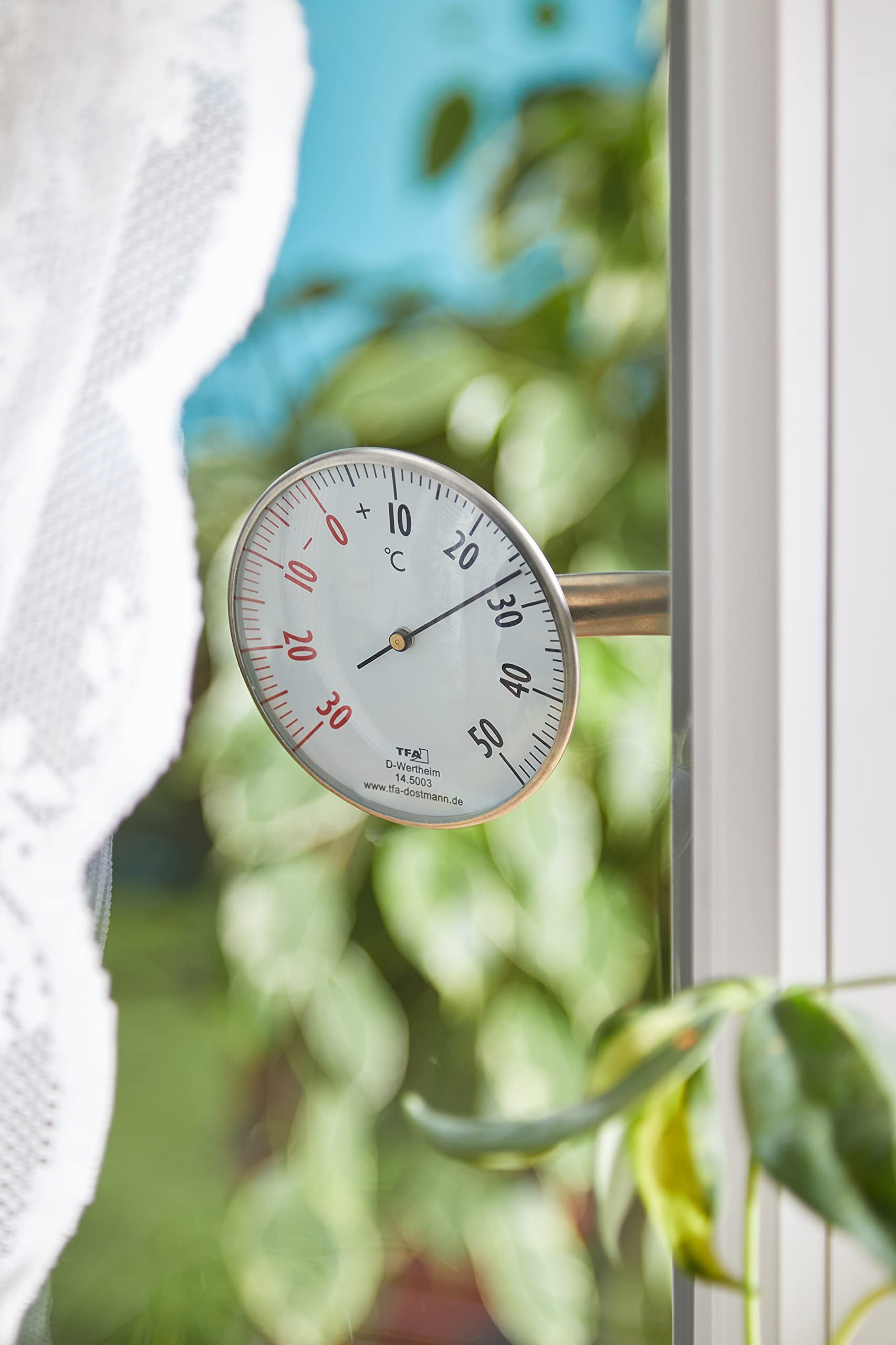 Thermomètre De Fenêtre Extérieure 14.6019 Lecture Aisée De La