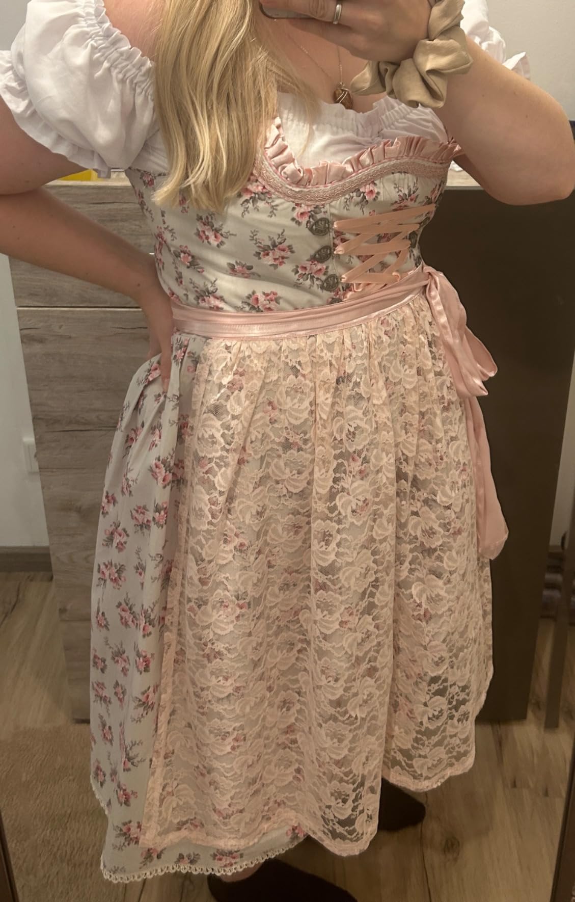 Golden Trachten Wilbers Dirndl Rosie Kleid Set Tracht Trachten Oktoberfest Wiesn Dirndl Größe 30