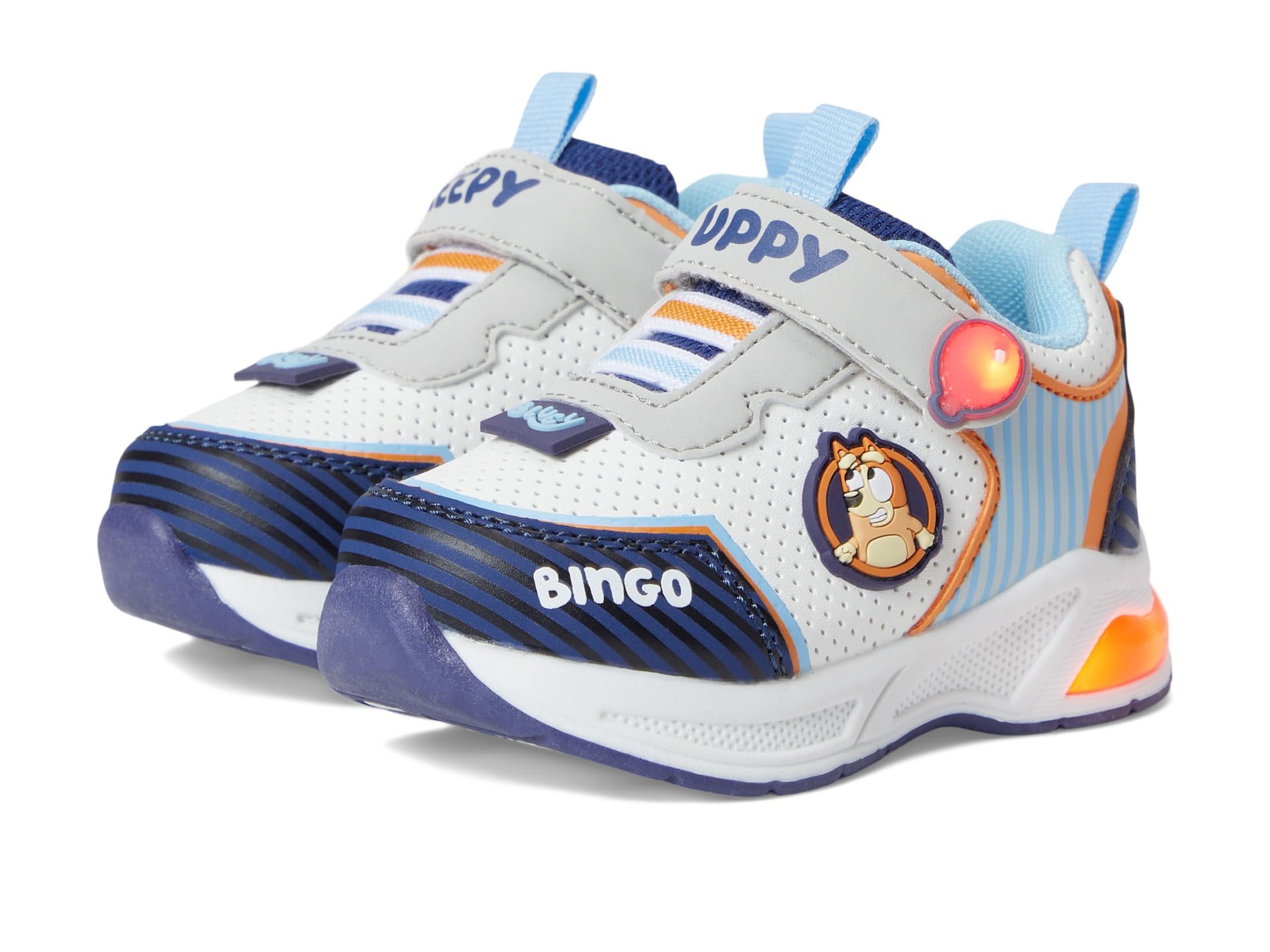 Ground Up Boys Bluey and Bingo Light Up Athletic Sneaker (Toddler/Little Kids)