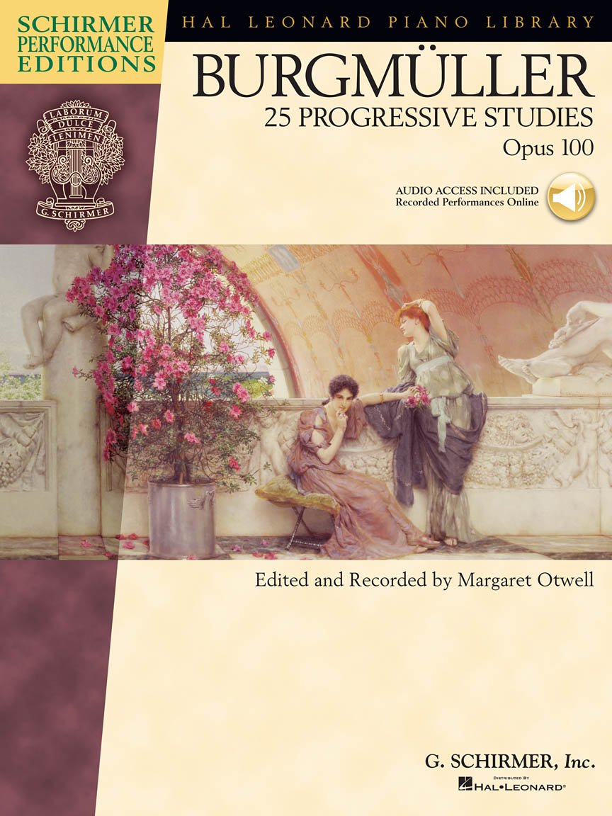 Burgmuller - 25 Progressive Studies, Opus 100 Book/Online Audio by Johann ...