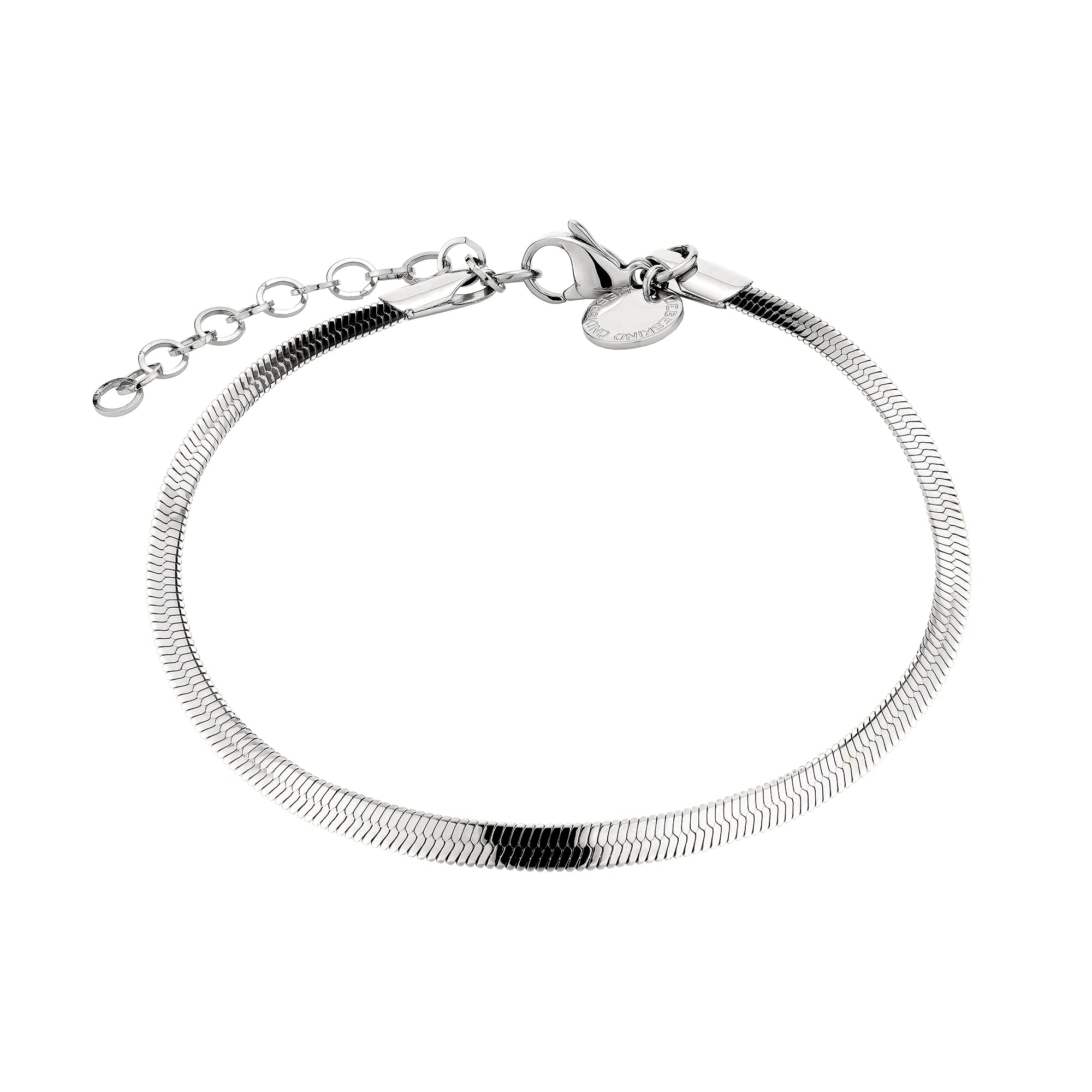 LIEBESKIND BERLIN Damen Sleekchain Armband– Edelstahl Armkette in verschiedenen Farben und Längen, größenverstellbar – zeitlos, modern und vielseitig kombinierbares Schmuckstück