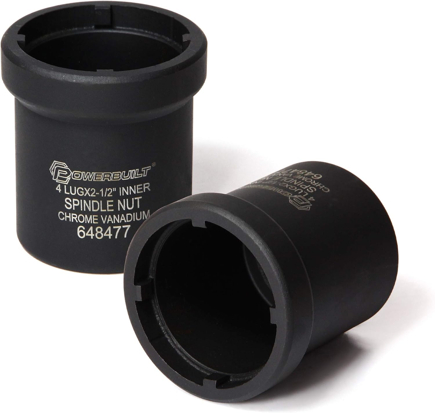 Powerbuilt Spindle Nut Socket, Removal Spindle Nuts, 4Lug