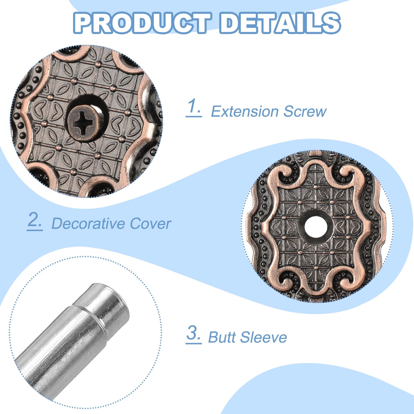 PATIKIL Door Hole Cover Plate - Image 3
