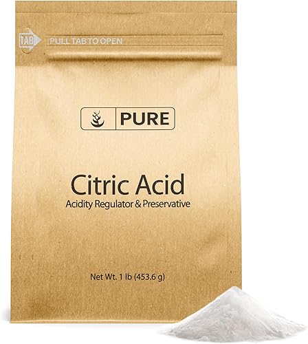 Miniatura 7 de Pure Original Ingredients Ácido cítrico (1 galón) puro y sin diluir, limpiador multiusos, potenciador