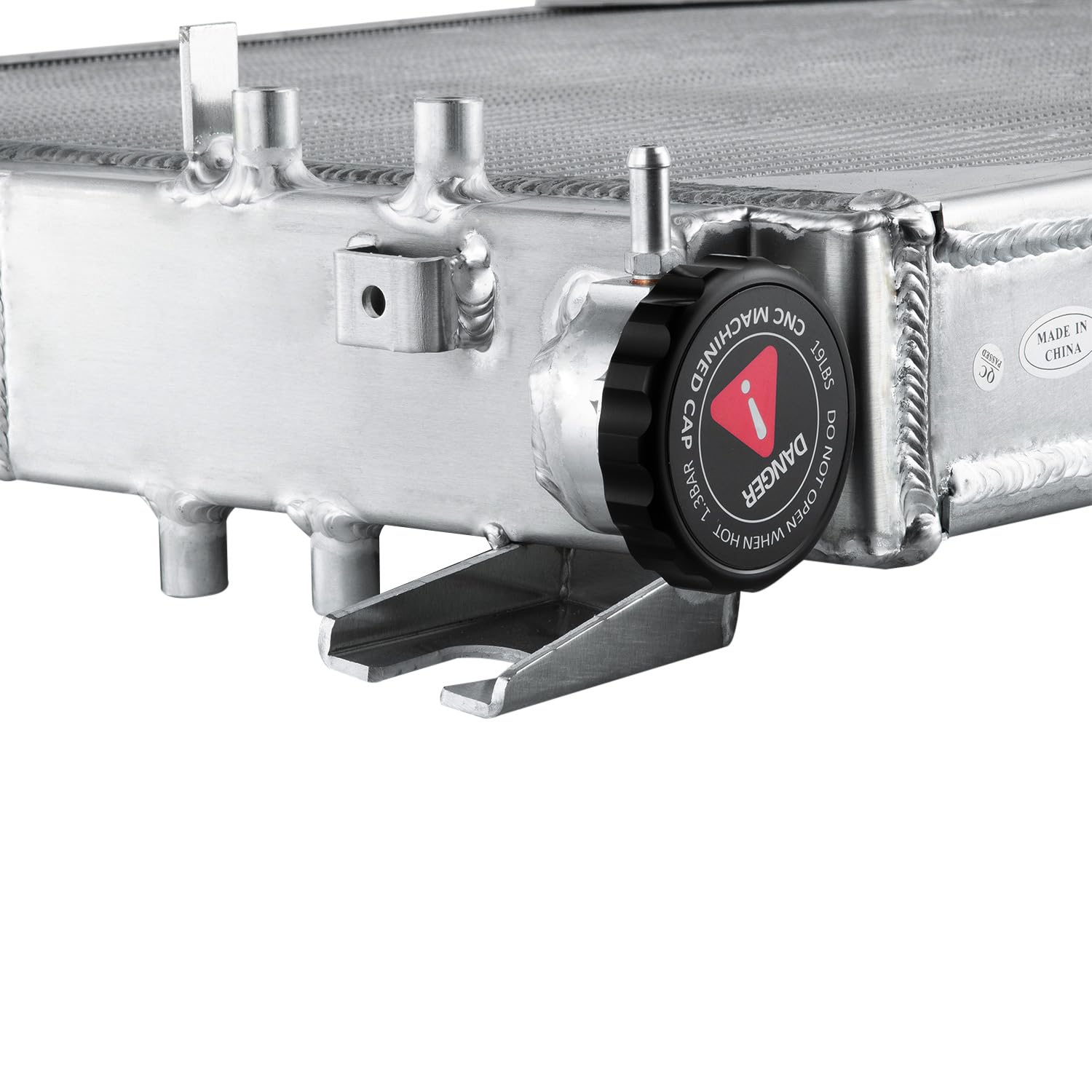 Radiador De Aluminio Para Jeep Wrangler JK 2007-2018 - 3.6L Y 3.8L, Reemplazo Directo, 1 Año Garantía