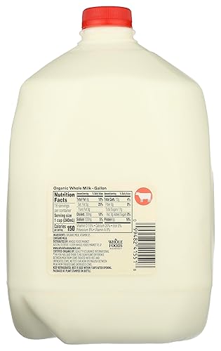 Miniatura 3 de 365 by Whole Foods Market , Grado orgánico Una leche, entera, 128 fl oz.