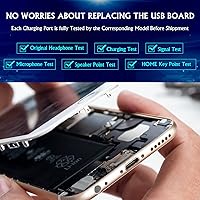 Vista 4 de Conector de muelle para Samsung Galaxy A53 5G SM-A536U Puerto de carga USB Flex Cable Reemplazo para A53 5G SM-A536U Tipo C Cargador Dock Board