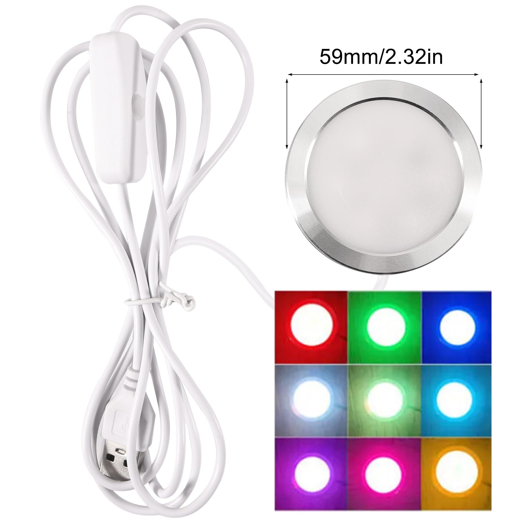 Moderne Scandinavische LED-vloerlamp - driekleurige dimbare staande