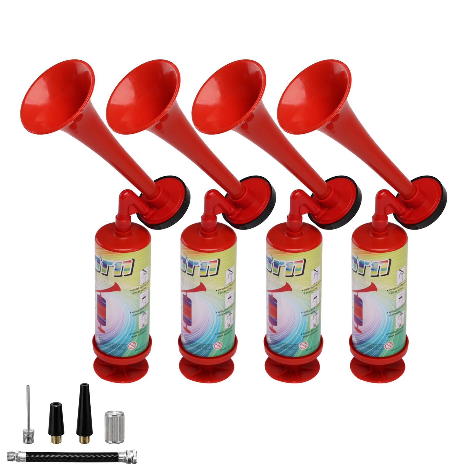 Fog Air Horn for Boat, Bear Horn, Marine Signal Safety Horn, ABS Pump Horn