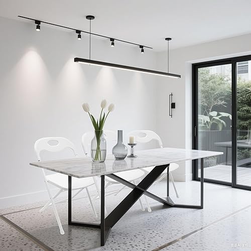 Miniatura 6 de Huacan Silla plegable con marco de acero reforzado para una cómoda silla de eventos, silla plegable ligera (blanco, paquete de 4)