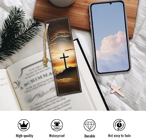 Miniatura 6 de PORCLAY Funda para la Biblia con marcapáginas, funda para la Biblia de fe para mujeres, funda de transporte de la Biblia con almacenamiento, funda