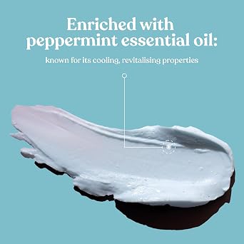 The Body Shop Peppermint Invigorating Foot Cream | For Dry Feet, 3.3 oz