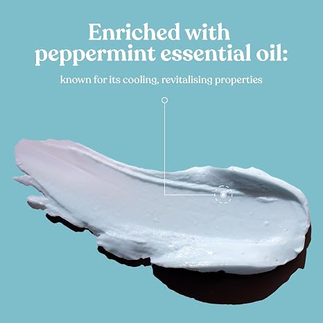 The Body Shop Peppermint Invigorating Foot Cream | For Dry Feet, 3.3 oz