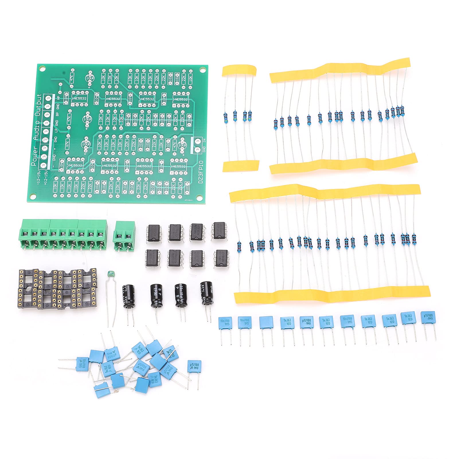 Modulo preamplificatore NE5532 uscita a 3 stabile