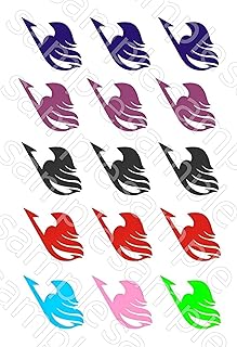 コスプレ フェアリーテイル タトゥーシール ナツ ウェンディ エルザ グレイ ルーシィ FAIRY TAIL イベント 仮装 文化祭 ハロウィン 用に!