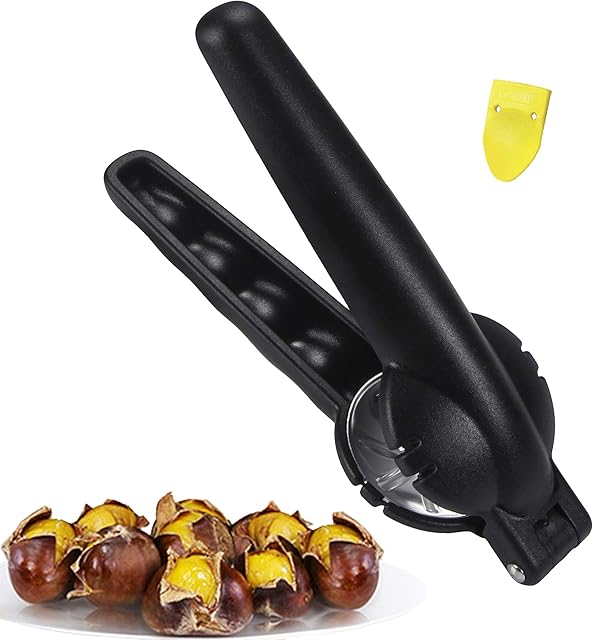 MSY BIGSUNNY Chestnut Cutter Tool Opener Knife Opener (Black)