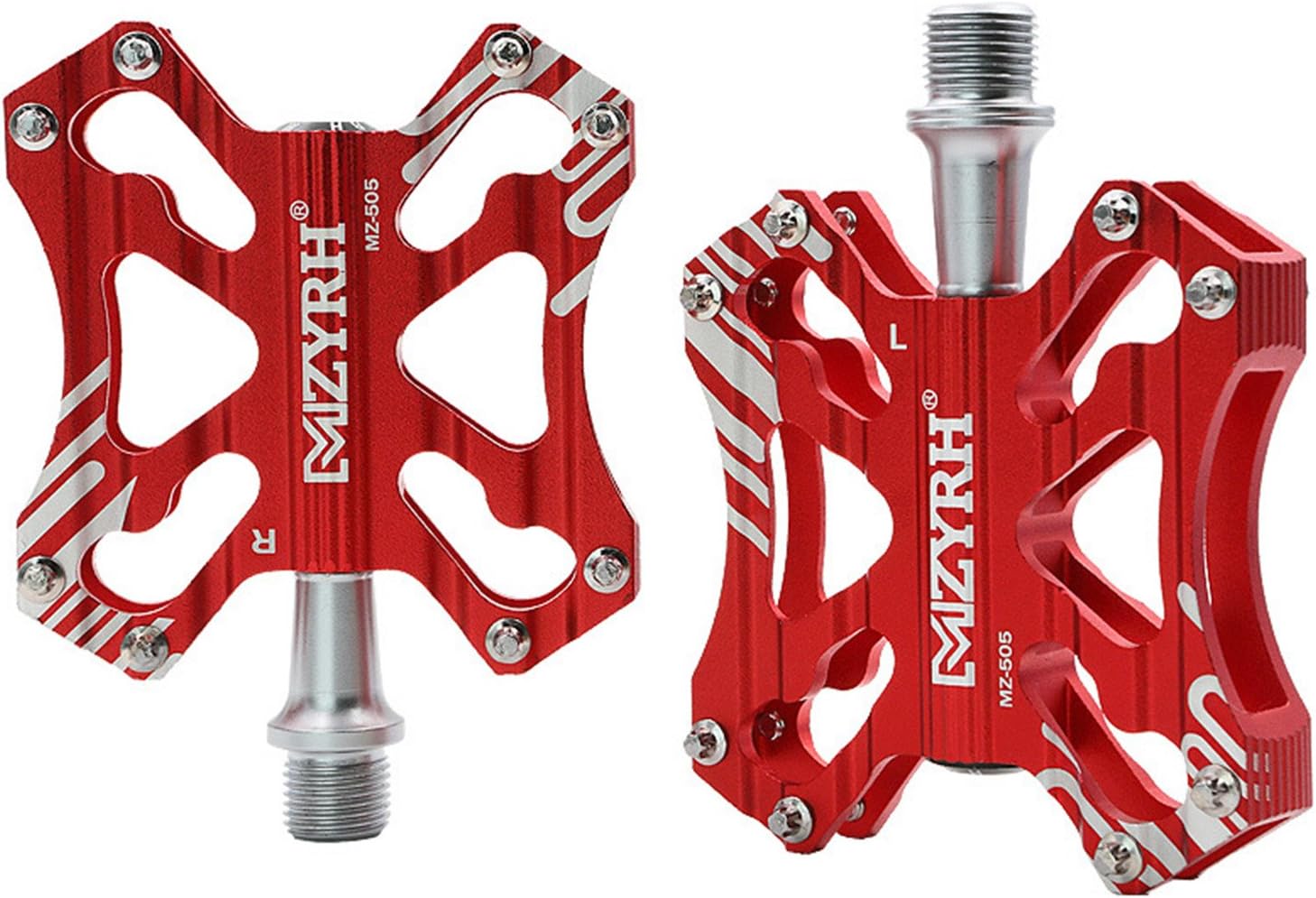 ThinkTop 3 Bearing Ultralight Road Mountain Bike MTB Platform Pedals Flat Aluminum Sealed Ever Lubricate Bearing Axle 9/16