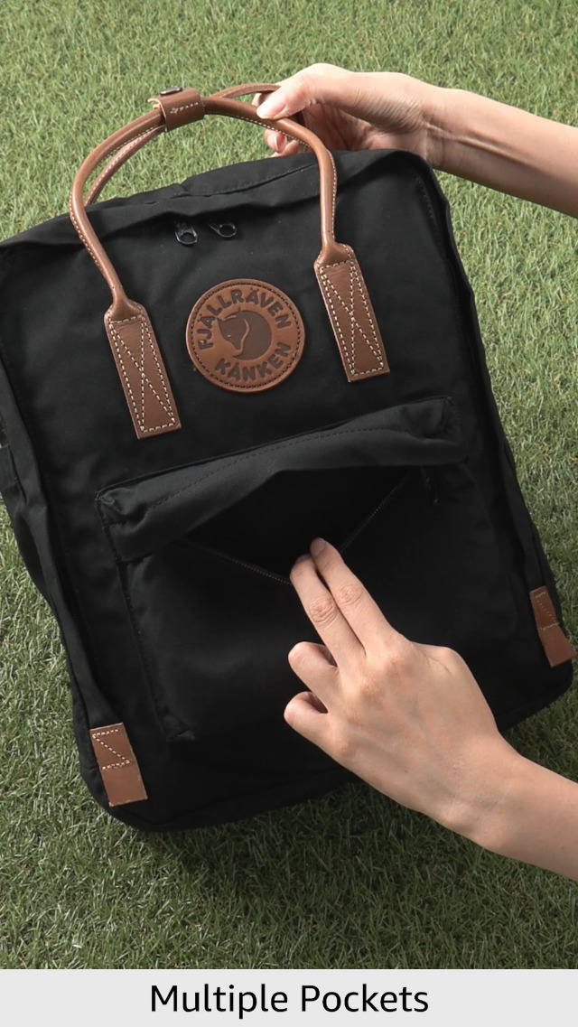 Fjällräven Kånken Mini Rucksack - Klassisch, 7 Liter, Mit Sitzkissen
