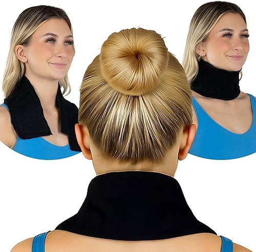 Arctic Flex Gel de envoltura de hielo para el cuello, reutilizable, caliente y frío, bolsa de hielo cervical para cuello, hombros, alivio del dolor