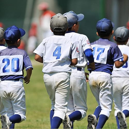 Miniatura 5 de Youper Combo de calcetines de béisbol y cinturón de élite juvenil (2 pares de calcetines y 1 cinturón)