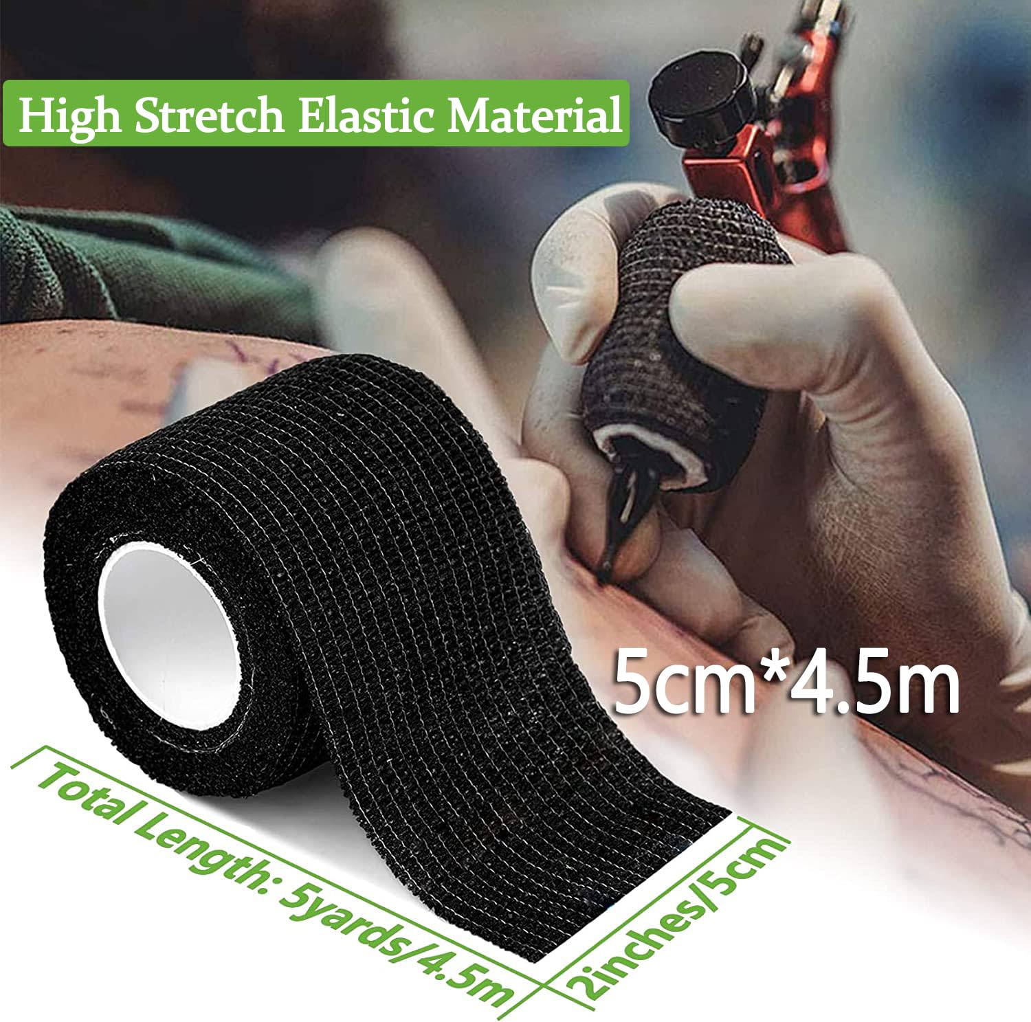 Grip Tape Wrap 6pcs Grip Tape Cover 2″ x 5 Yards Self-Adhesive Tape Grip Tape Wrap 6pcs Grip Tape Cover 2″ x 5 Yards Self-Adhesive Tape