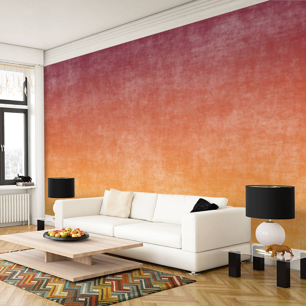 Red Yellow Ombre Wallpaper Pink And Orange Ombre Wallpaper