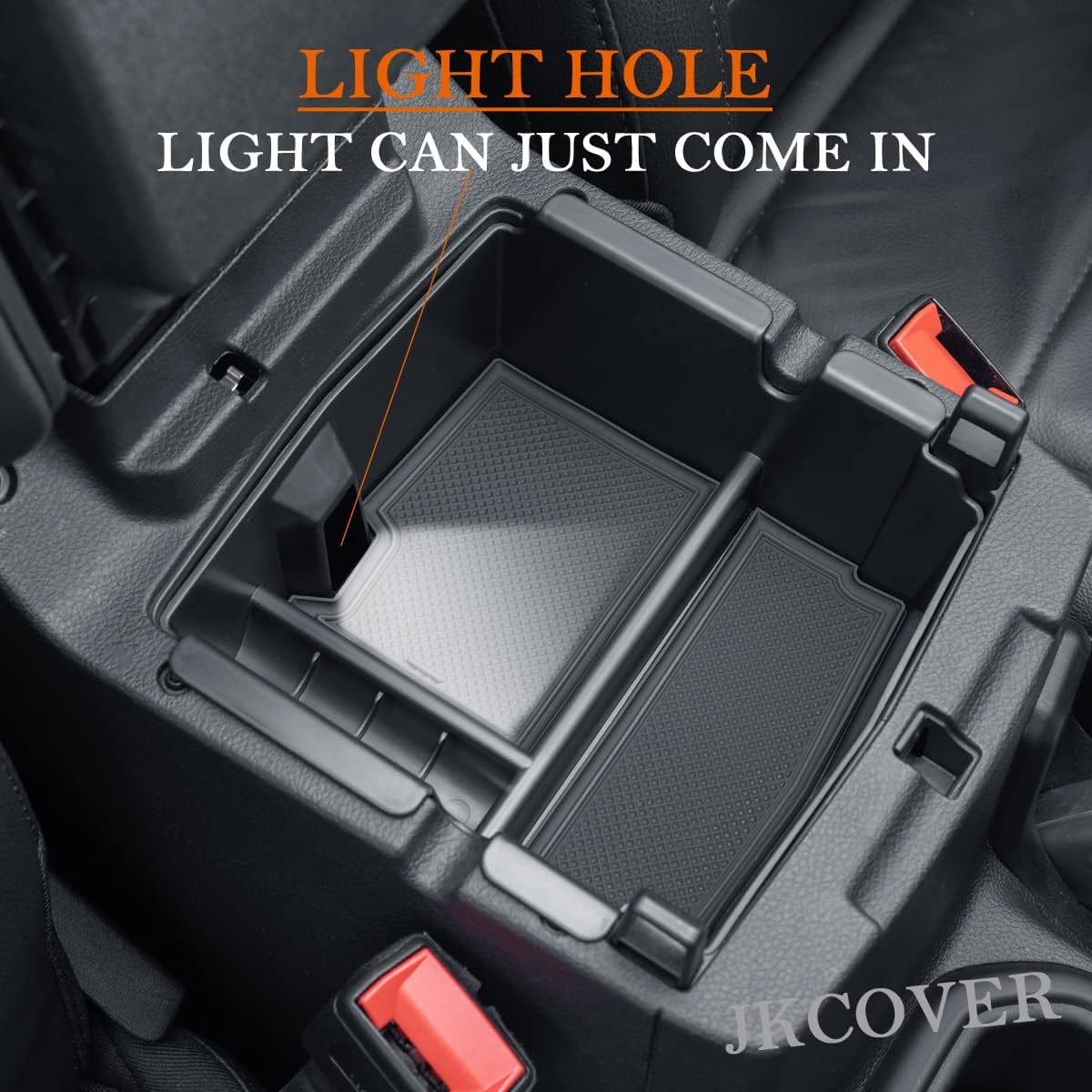 Compatible with Center Console Organizer Tray Jeep Wrangler JL/JLU 2018-2021 2022 2023 2024 2025 and Jeep Gladiator JT Truck 2020-2023 2024 2025 Insert Armrest Accessories (Not for JK/JKU)