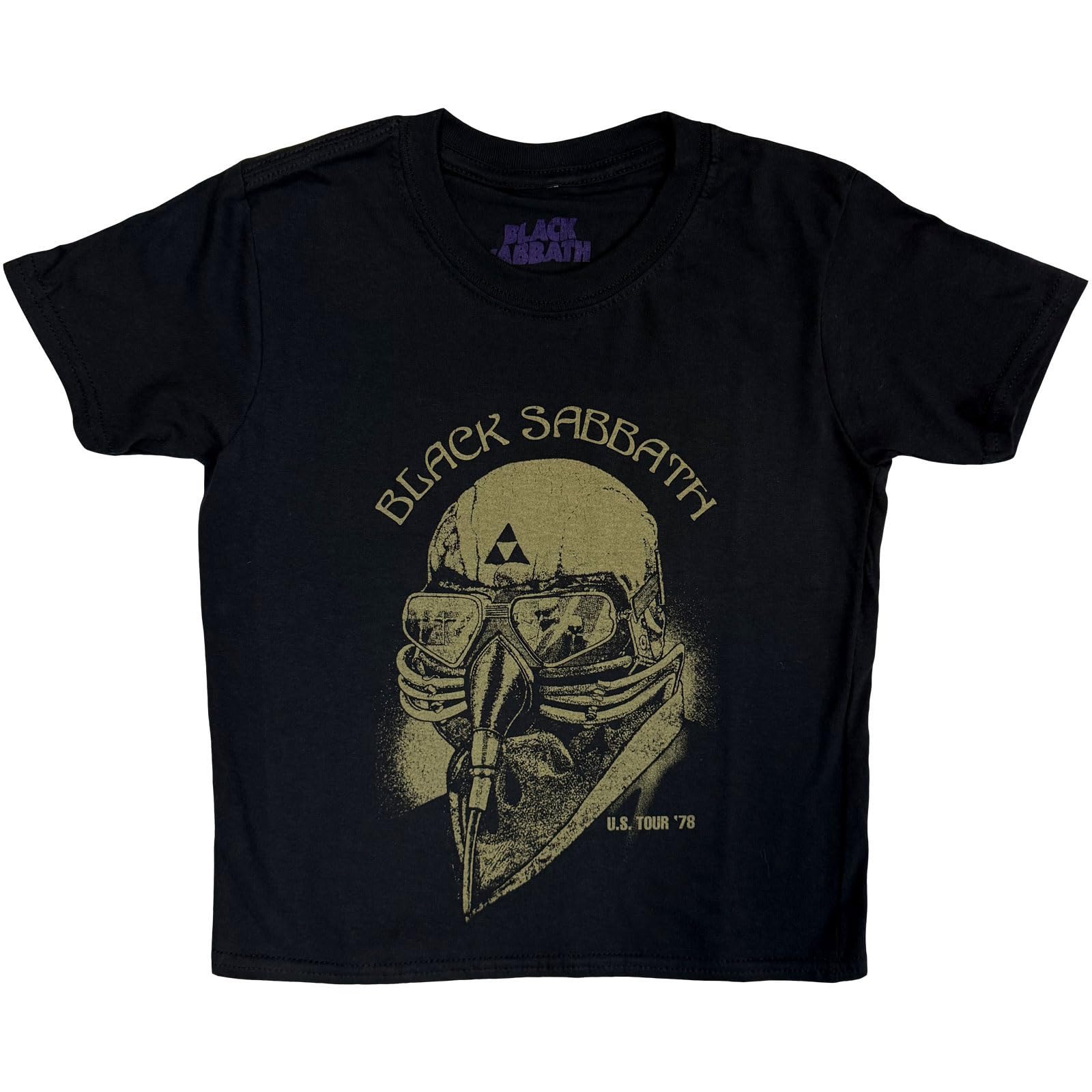 Black Sabbath Childrens/Kids Us Tour 1978 Avengers T-Shirt (9-10 Years) (Black)