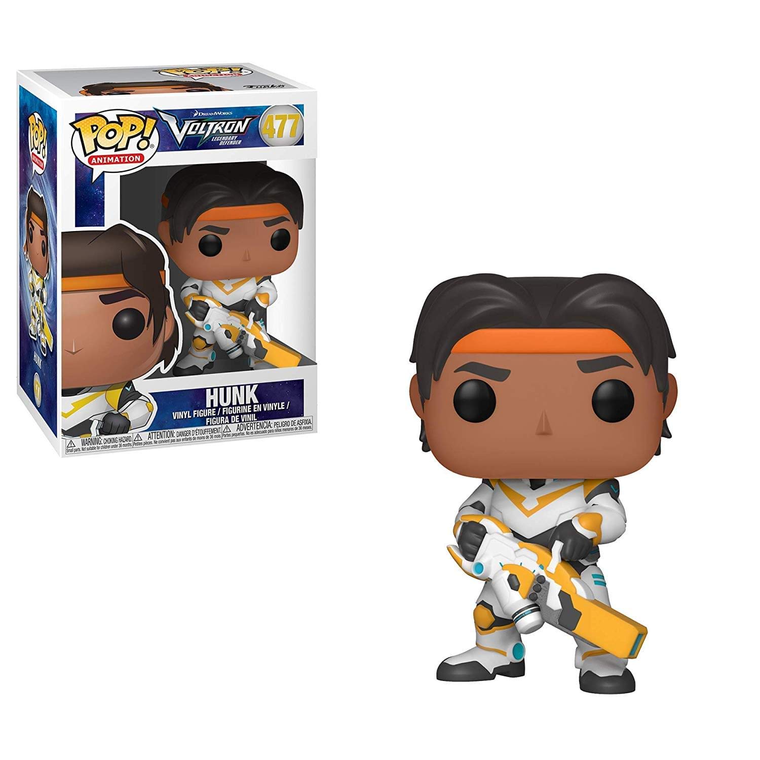 Funko Pop Animation: Voltron - Hunk Collectible Figure, Multicolor