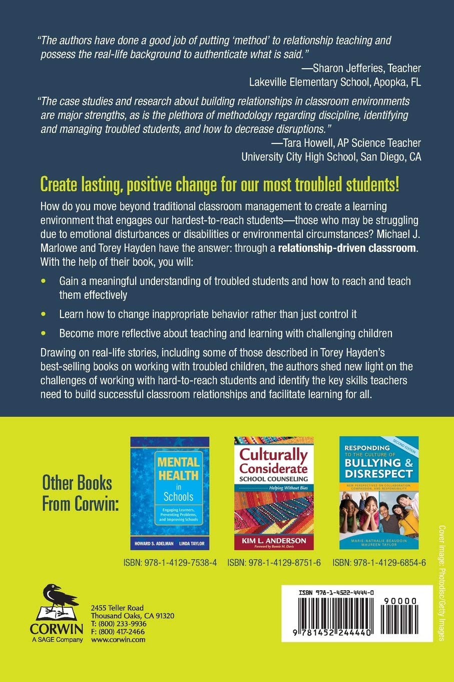 Teaching Children Who Are Hard to Reach: Relationship-Driven Classroom Practice      1st Edition