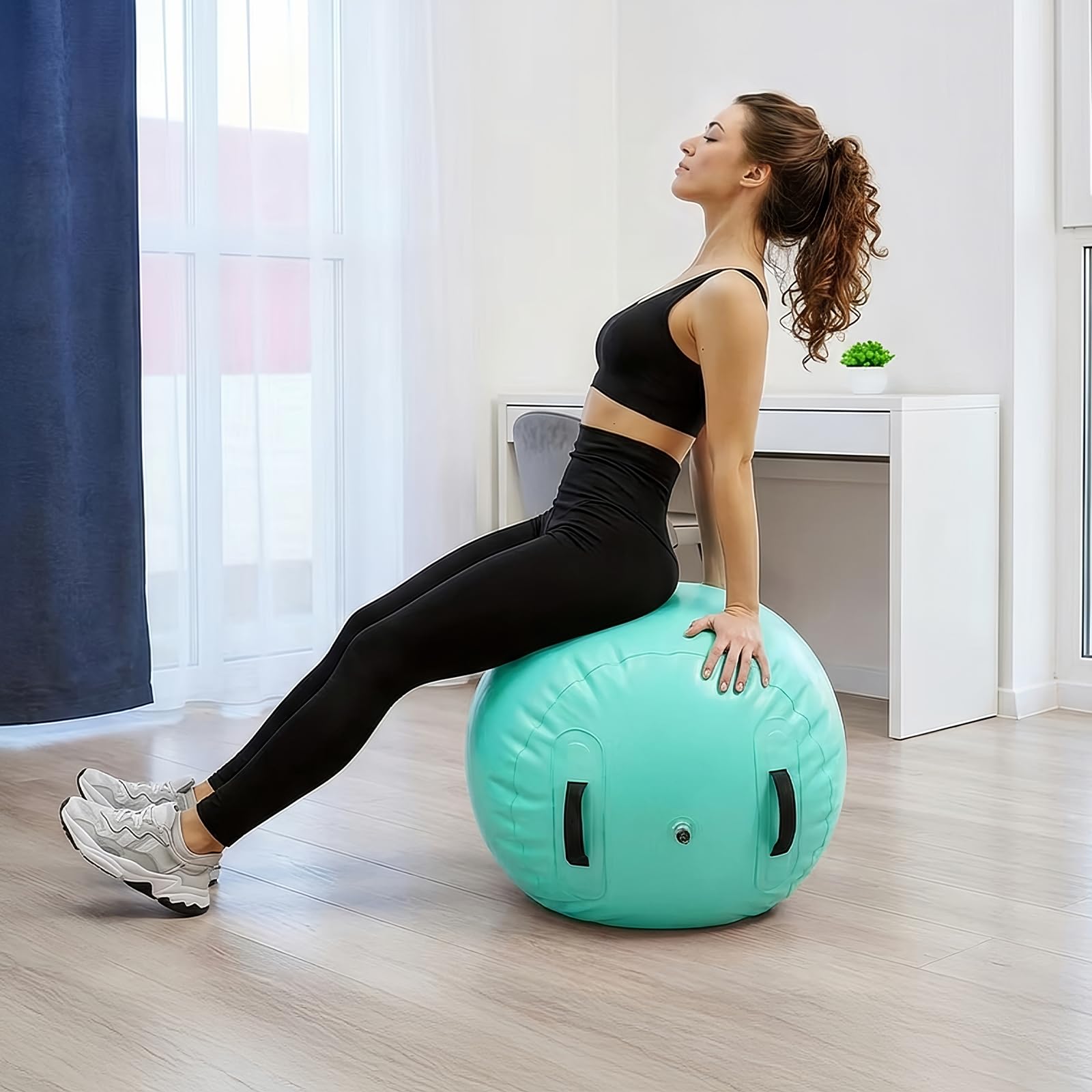 Die aufblasbare Fass-Turnmatte ist ideal für Gymnastik, Yoga, Taekwondo, Tanz und Rückwärtssalto-Training. Perfekt für Kinder und Erwachsene, drinnen wie draußen auf Rasen