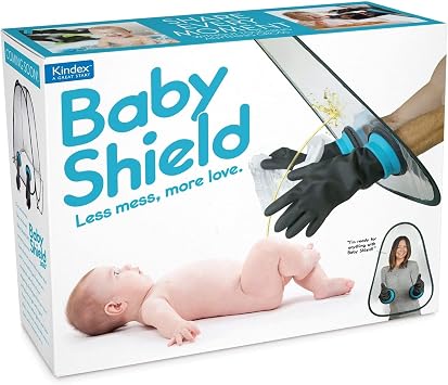 Prank-O Baby Shield Prank Gift Box Funny Empty Gag Gift Packaging for White Elephant, Christmas & Office Parties, Hilarious Joke Gift Box to Hide Real Presents for Friends & Family