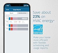 Vista 4 de Sensi Touch 2 - Termostato inteligente con pantalla táctil a color, 100 años de experiencia, programable, Wi-Fi, privacidad de datos, fácil