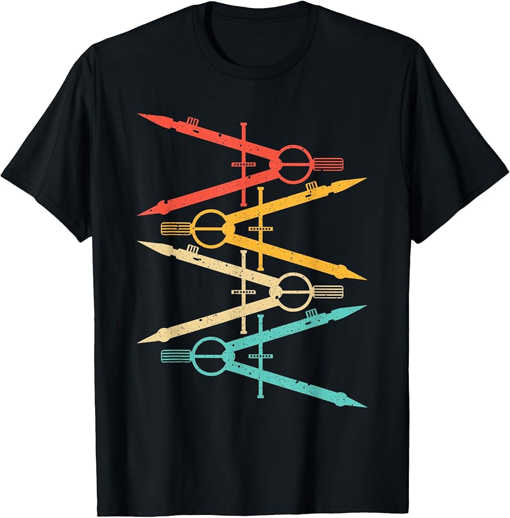 Funny Architect Design Men Women Compass Architecture Lovers T-Shirt