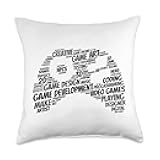 Game Dev Game Design Game Development Throw Pillow