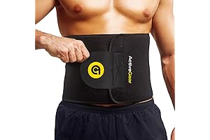 ActiveGear Premium Waist Trimmer and Trainer Belt: Your Ultimate Stomach Slimming Solution