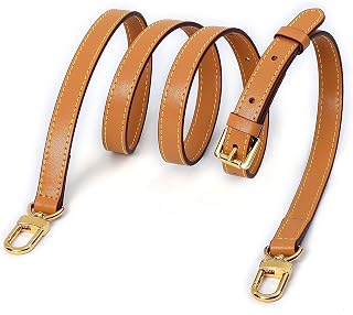 Vachetta Leather Adjustable Crossbody Strap for Women's Crossbody Handbags