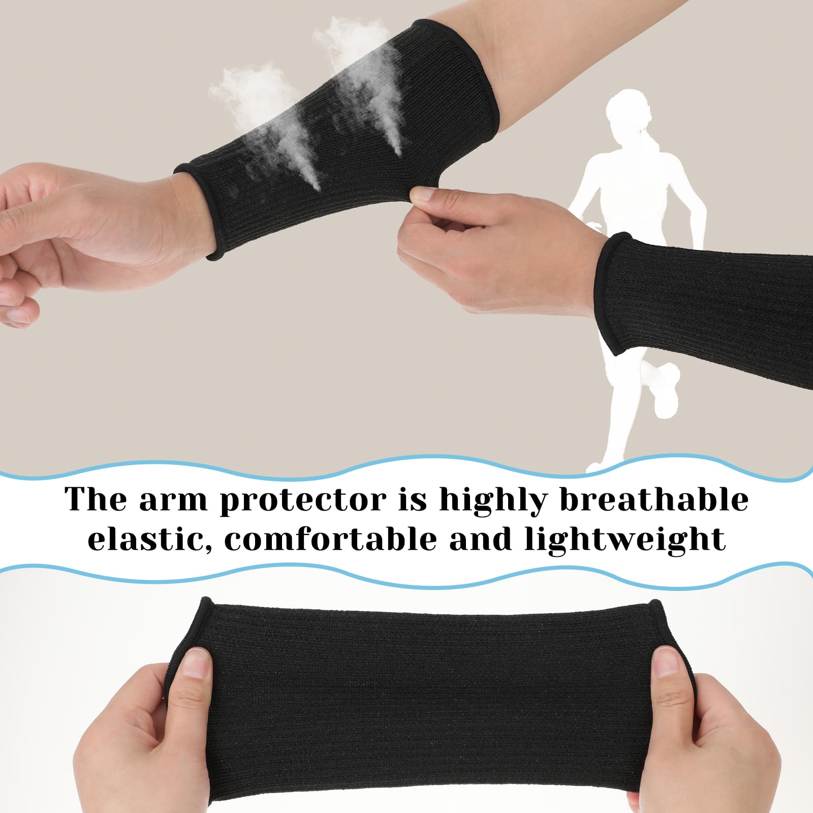 PAGOW Schnittfeste Ärmel - Armschutz Für Garten & Handwerk