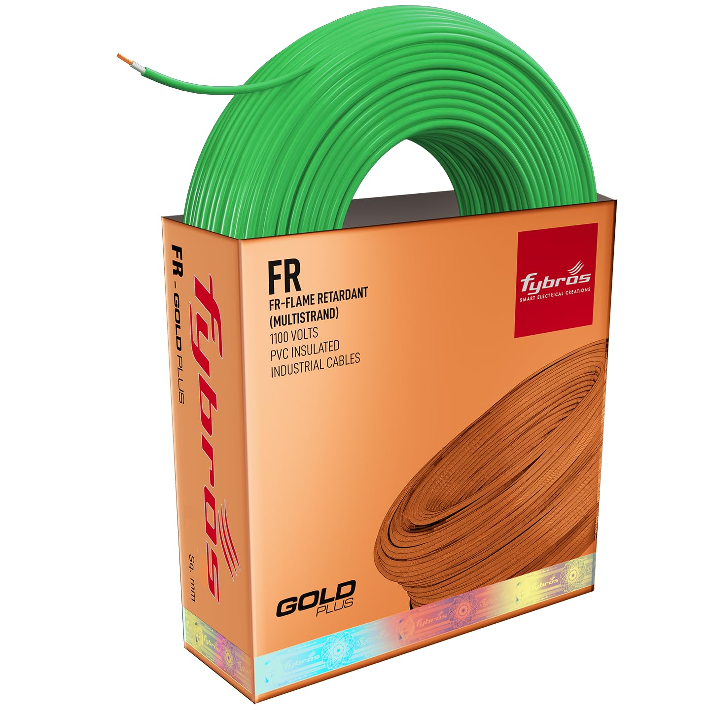 FR Yellow PVC Wire - 45m, 1 Sq Mm Copper -14