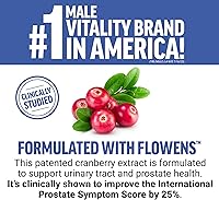 Vista 4 de Force Factor Suplemento de salud avanzado de próstata para hombres para reducir los viajes nocturnos al baño, alivio de la vejiga y urinario